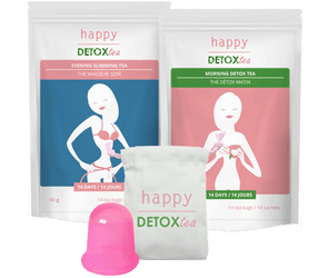 Kit anti cellulite et minceur Happy Detox Tea